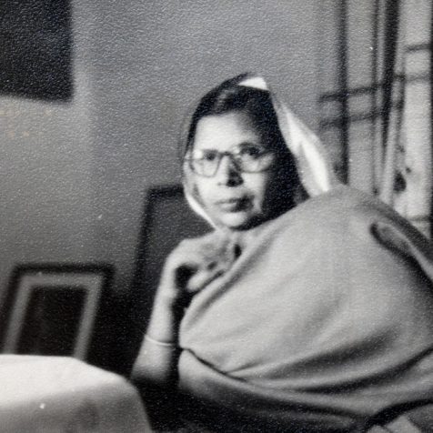 Pic of Mahadevi verma in black & white | sahitya Sadan